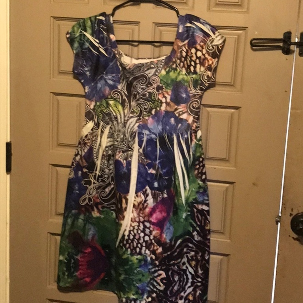 Jj Authentic’s Off Shoulder Summer Dress Short Boho Print
